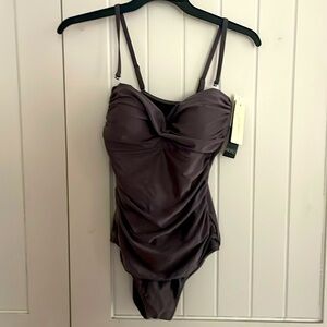 profile by gottex one piece swim suit size 14
